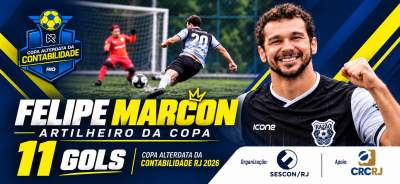 Felipe Marcon dispara na artilharia e chega a 11 gols na Copa Alterdata 2026